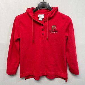 Champion Women University of Maryland Terrapins Hoodie Sweatshirt Medium B374 13